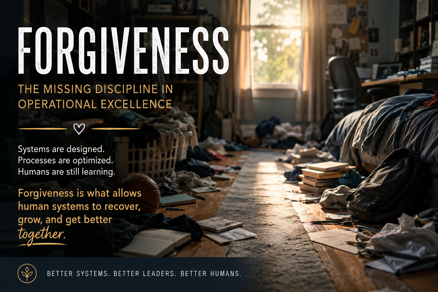 Forgiveness: The Missing Discipline in Operational Excellence
