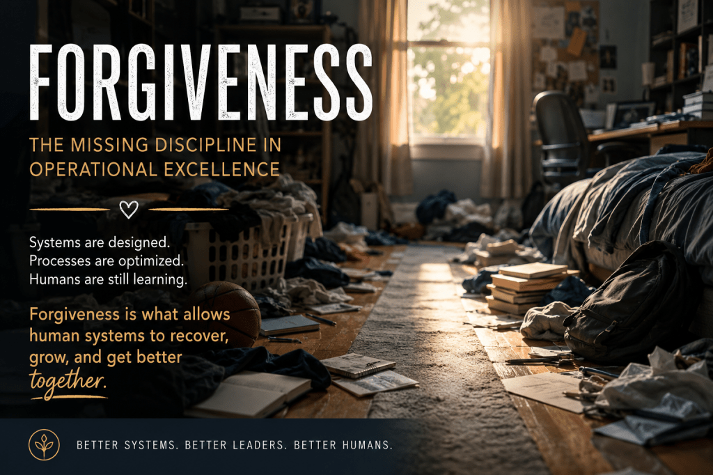 Forgiveness: The Missing Discipline in Operational&nbsp;Excellence