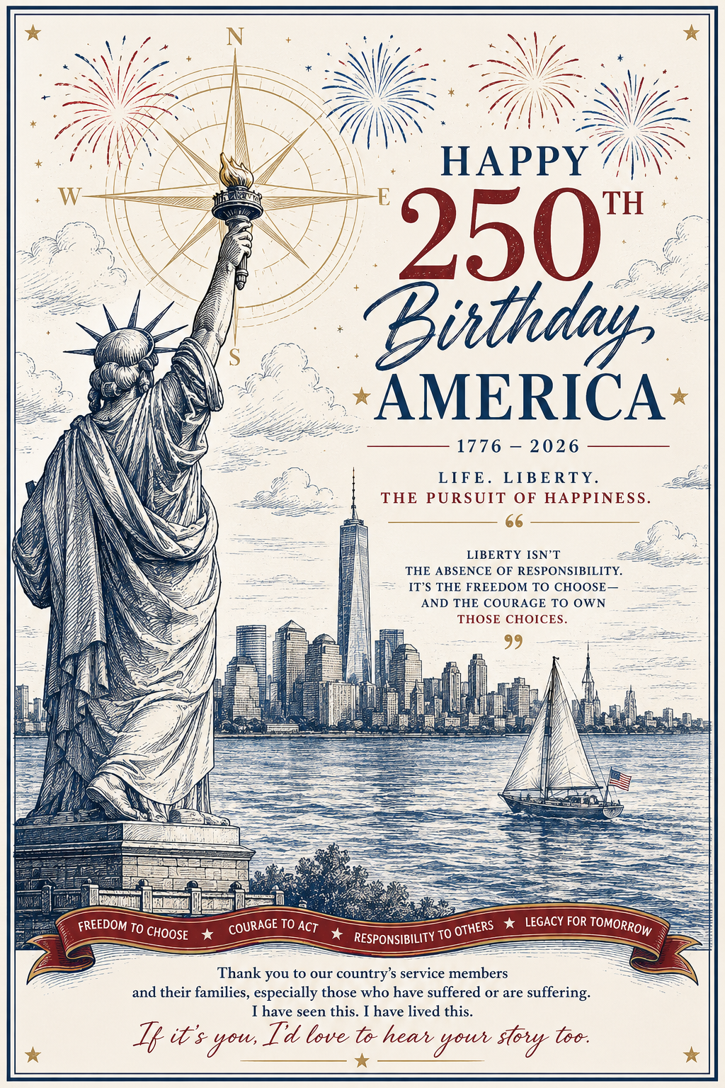 🇺🇸 Happy 250th Birthday, America