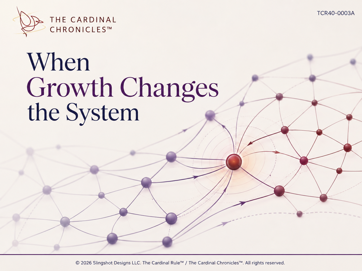 When Growth Changes the System