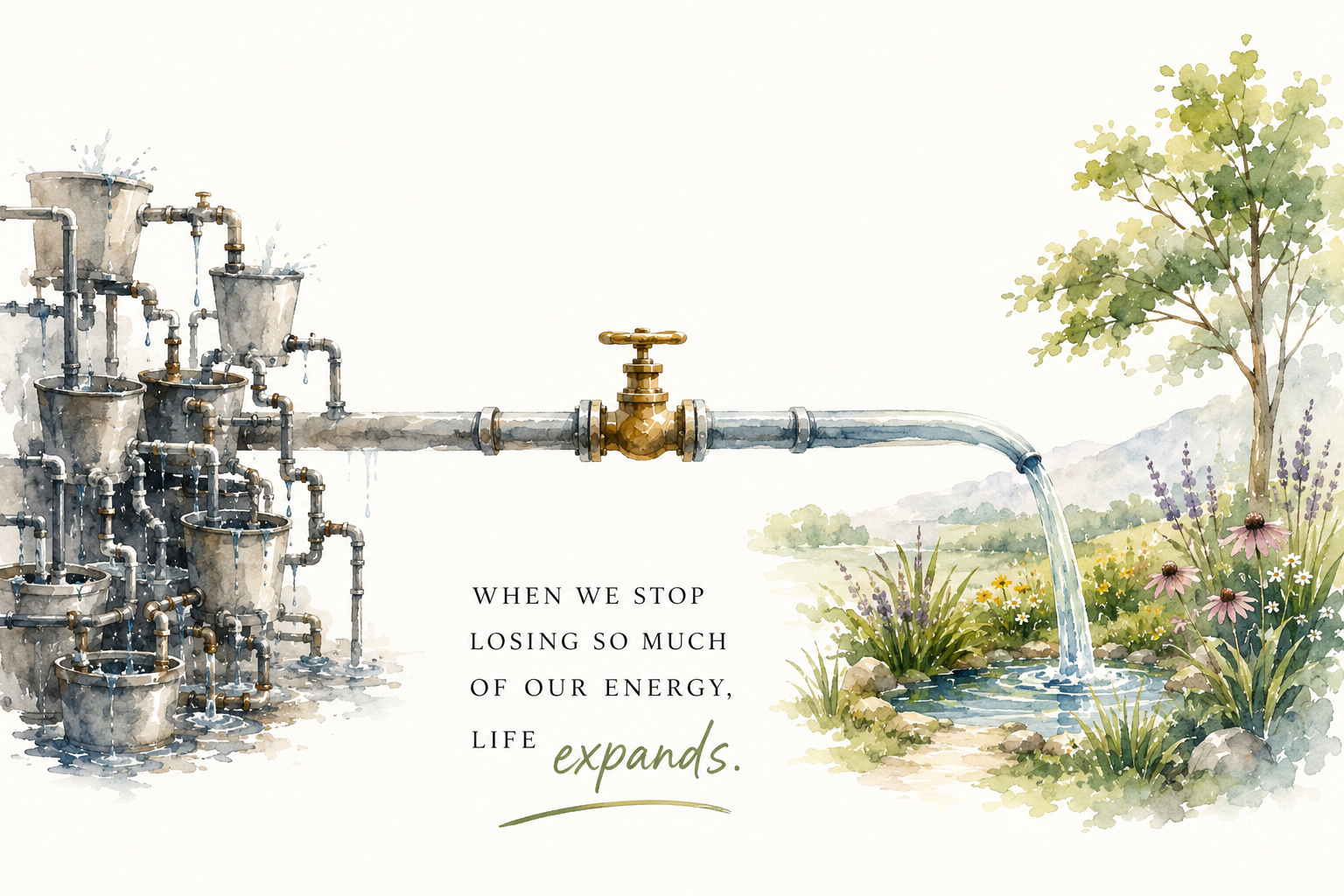What Becomes Possible When We Stop Spending All Our Energy on Survival