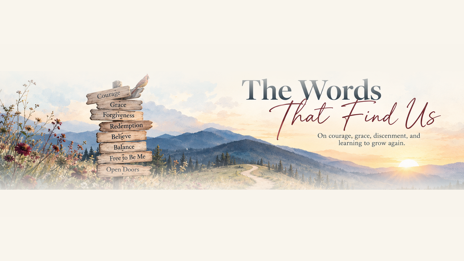 The Words That Find Us